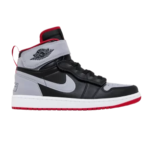 Air Jordan 1 High FlyEase 'Black Cement' Noir/Gris ciment/Blanc/Rouge feu CQ3835 010