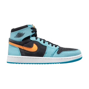 Air Jordan 1 High Zoom Comfort 2 'Bleached Aqua Citrus' Aqua blanchi/Noir/Blanc/Citrus brillant DV1307 408