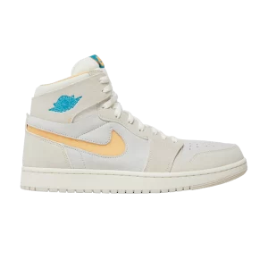 Air Jordan 1 High Zoom Comfort 2 'Light Orewood Citrus' Marron clair/Voile/Or ciel/Citrus brillant DV1307 180