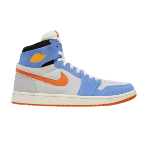 Air Jordan 1 High Zoom Comfort 2 'Royal Pulse Alpha Orange' Voile/Orange Alpha/Impulsion Royale/Argent Clair/Ocre Jaune/Noir DV1307 184