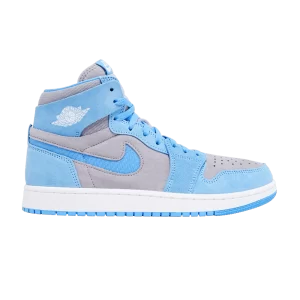 Air Jordan 1 High Zoom Comfort 2 'University Blue' Gris ciment/Bleu université/Blanc DV1307 014