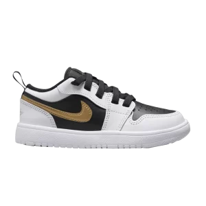 Air Jordan 1 Low ALT PS 'Gold Swoosh' Blanc/Noir/Or Métallique DR9748 172