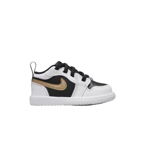 Air Jordan 1 Low ALT TD 'Gold Swoosh' Blanc/Noir/Or Métallique DR9747 172