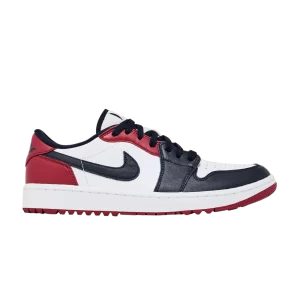 Baskets Air Jordan 1 Low Golf 'USA' Blanc/Obsidienne/Rouge DD9315 113