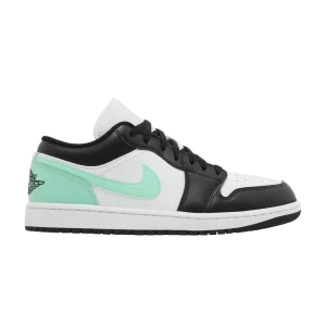 Air Jordan 1 Low 'Green Glow' Blanc/Vert Glow/Noir 553558 131