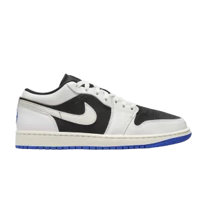 Air Jordan 1 Low 'Quai 54 2024' Pas Noir/Blanc Sommet/Scorched Sunrise/Voile HQ0764 001