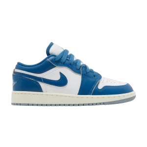 Air Jordan 1 Low SE GS 'Industrial Blue' Blanc/Bleu industriel/Bleu-gris/Voile FN9137 141