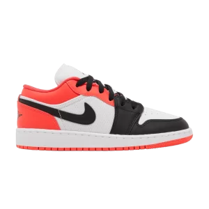 Air Jordan 1 Low SE GS 'Mismatched Infrared' Infrarouge 23/Blanc/Noir FB4420 616