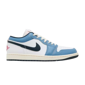 Air Jordan 1 Low SE 'Motion Pack' Blanc/Tempête égéenne/Ivoire pâle/Flotte d'armes HM3711 144