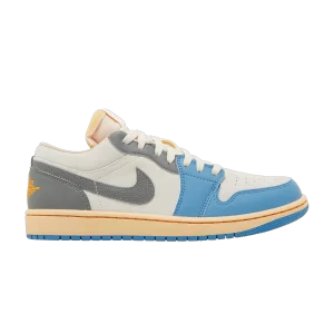 Air Jordan 1 Low SE 'Tokyo 96' Bleu Hollandais/Gris Fumée/Voile DZ5376 469