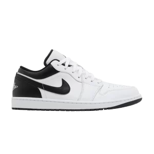 Air Jordan 1 Low 'Blanc Noir' Blanc/Noir 553558 132