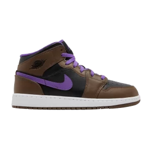 Air Jordan 1 Mid GS 'Palomino' Palomino/Wildberry/Blanc DQ8423 215