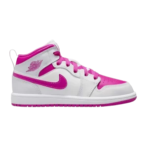 Air Jordan 1 Mid PS 'Fire Pink' Whisper of iris/Blanc/Fire rose FD8781 500