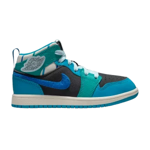 Air Jordan 1 Mid PS 'Inspired By The Greatest' Anthracite/Bleu Glacier/Aquatone FJ9481 004