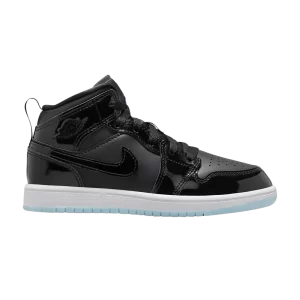 Air Jordan 1 Mid SE PS 'Space Jam' Noir/Dark Concord/Blanc DV1339 004