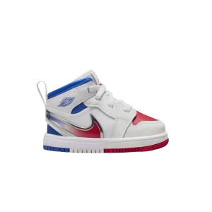 Air Jordan 1 Mid RM EasyOn TD 'White Racer Blue Red' Blanc/Bleu/Rouge sirène FQ1283 100