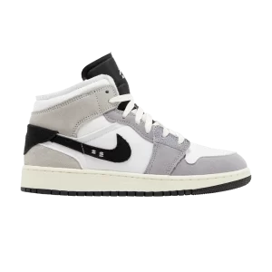 Air Jordan 1 Mid SE Craft GS 'Inside Out - Cement Grey' Gris ciment/Noir/Blanc/Gris/Voile FD9091 002
