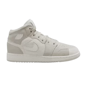 Air Jordan 1 Mid SE Craft GS 'Pale Ivory' Ivoire pâle/Voile/Marron Légende FN7449 100