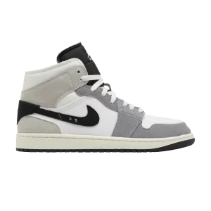 Air Jordan 1 Mid SE Craft 'Inside Out - Cement Grey' Gris ciment/Noir/Blanc/Gris/Voile DZ4136 002