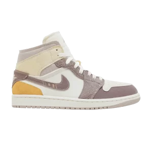 Air Jordan 1 Mid SE Craft 'Inside Out - Taupe Haze' Voile/Taupe Haze/Fossil Stone/Sky Gold/Muslin DM9652 102