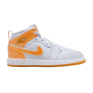 Air Jordan 1 Mid SE PS 'Gatorade Pack - Orange' Gris football/Vert pin/Blanc/Orange peel FN9109 018