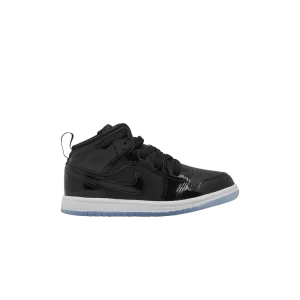 Air Jordan 1 Mid SE TD 'Space Jam' Noir/Dark Concord/Blanc DV1338 004