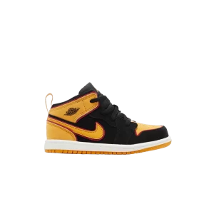 Air Jordan 1 Mid SE TD 'Vivid Orange' Noir/Orange vif/Rouge cardinal/Blanc FJ4926 008