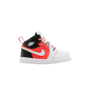 Air Jordan 1 Mid SE TD 'White Infrared' Noir/Infrarouge 23/Blanc FB4419 016