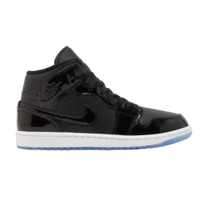 Air Jordan 1 Mid SE 'Space Jam' Noir/Concorde foncé/Blanc DV1308 004