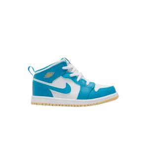 Air Jordan 1 Mid TD 'Aquatone' Aquatone/Ciel Or/Blanc DQ8425 400