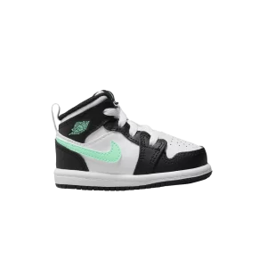 Air Jordan 1 Mid TD 'Green Glow' Blanc/Noir/Vert Glow DQ8425 103
