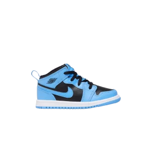 Air Jordan 1 Mid TD 'University Blue Black' Bleu université/Blanc/Noir DQ8425 401