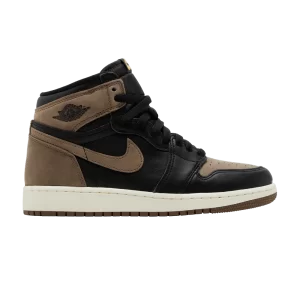 Baskets Air Jordan 1 Retro High OG GS 'Palomino' Noir/Or métallique/Palomino/Voile FD1437 020