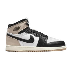 Air Jordan 1 Retro High OG PS 'Latte' Baskets Noir/Legend marron moyen/Blanc/Voile FD2597 021