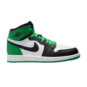 Air Jordan 1 Retro High OG PS 'Lucky Green' Noir/Lucky Vert/Blanc FD1412 031