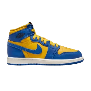 Air Jordan 1 Retro High OG PS 'Reverse Laney' Baskets Varsity Maize/Game Royal/Voile/Noir/Rouge Feu FD2597 700