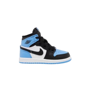 Air Jordan 1 Retro High OG TD 'UNC Toe' Bleu Université/Noir/Blanc FD1413 400