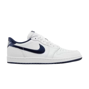 Air Jordan 1 Retro Low '85 OG 'Bleu Métallique' 2024 Blanc Sommet/Marine/Blanc FB9933 141