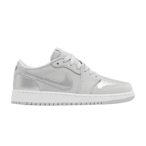 Air Jordan 1 Retro Low OG GS 'Metallic Silver 'Gris neutre/Argent métallique/Blanc CZ0858 002
