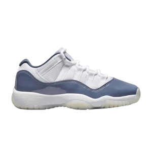 Air Jordan 11 Retro Low GS 'Diffused Blue' Blanc/Midnight Navy/Scattered Bleu/Football Gris FV5121 104