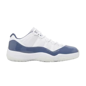 Air Jordan 11 Retro Low 'Diffused Blue' Blanc/Midnight Navy/Scattered Bleu/Football Gris FV5104 104