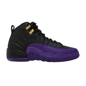 Air Jordan 12 Retro GS 'Field Purple' Noir/Field Violet/Or Métallique/Taxi 153265 057