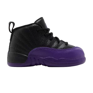 Air Jordan 12 Retro TD 'Field Purple' Noir/Field Violet/Or Métallique/Taxi 850000 057