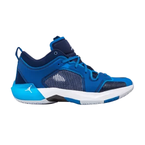 Baskets Air Jordan 37 Low 'Fraternity' Bleu marine/Bleu marine nuit/Rouge véritable/Blanc DV9909 401
