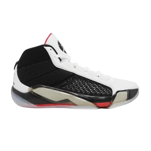 Air Jordan 38 'Fundamental' Baskets Blanc/Noir/Rouge sirène DZ3356 106