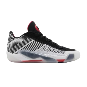 Air Jordan 38 Low 'Fundamental 2.0' Blanc/Noir/Rouge sirène FD2326 101