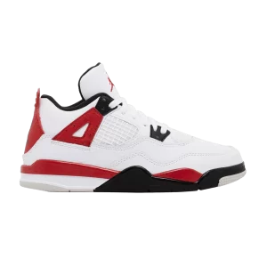 Air Jordan 4 Retro PS 'Red Cement' Baskets Blanc/Rouge Feu/Noir/Gris Neutre BQ7669 161