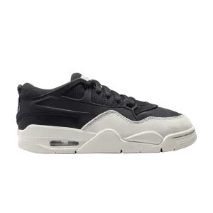 Air Jordan 4 RM GS 'Black Light Bone' Noir/Light Bone/Gris foncé FQ7938 001