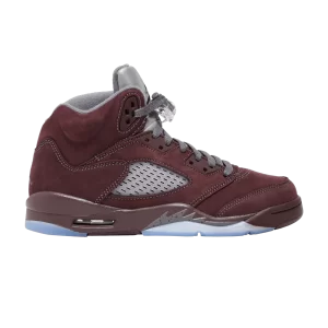 Air Jordan 5 Retro SE GS 'Burgundy' 2023 Bourgogne profond/Graphite clair/Argent métallique FN4233 600