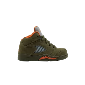 Air Jordan 5 Retro TD 'Olive' 2024 Olive armée/Orange ensoleillé 440890 308